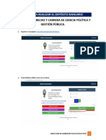 Guía para Realizar El Depósito Bancario