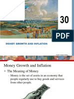 Money Growth and Inflation: © 2008 Cengage Learning