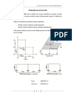 Problema de Aplicación: Análisis Matricial Seudotridimensional