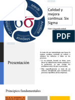 Calidad y mejora continua: Six Sigma en 5 fases