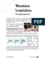 Mandalas terapéuticos taller psicología