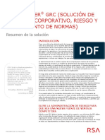 SPANISH Solution Brief RSA Archer GRC H13430-1