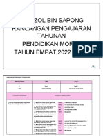 RPT Moral Tahun 4 2022 by Cikgu Gorgeous