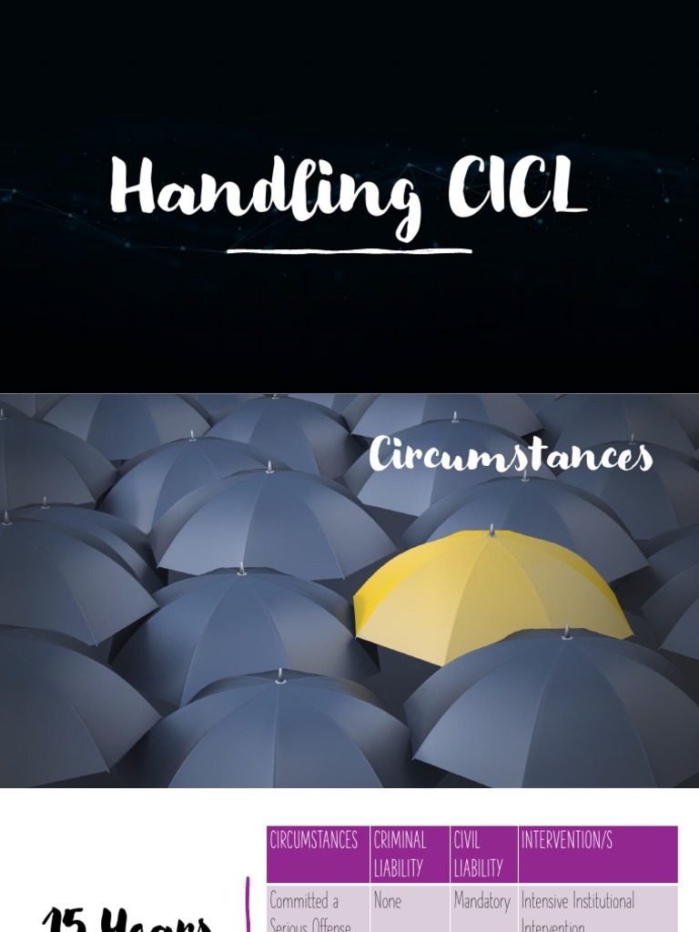 Managing Children in Conflict with Law | PDF | Juvenile Delinquency ...