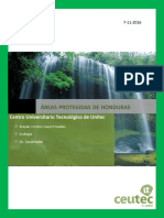 Tarea #4 Areas Protegidas de Honduras