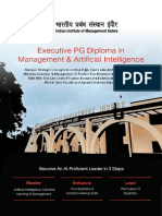 Executive PG Diploma in Management Artificial Intelligence 3 1