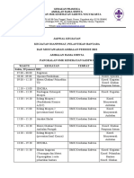 Lampiran 2 Jadwal Kegiatan Muspen, Pelantikan Bantara, Dianpinsat