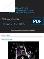 Udemy OpenCV ROS Course Basics Motion
