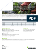 Enhance The Performance of Your Pesticide Formulation With Ingevity's Adjuvants