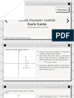 Geo Analitik Pertemuan 3