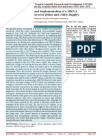 Design and Implementation of A 30KVA Hybrid Inverter Solar and Utility Supply