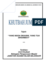 14.02.2020 (Rumi) Yang Muda Dikasihi, Yang Tua Dihormati