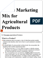 Agricultural Marketing Chapter V