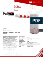 Palmat 0,3: Automatic Lane Barrier