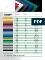 Colour Chart: ST 1000, ST 500