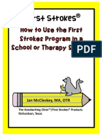 2016 How To Use The First Strokes Print Programs in A School Setting