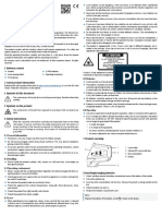 Operating Instructions: IR 110-6S Infrared Thermometer 1 Intended Use