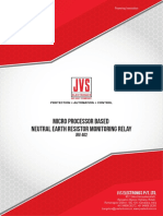 Micro Processor Based Neutral Earth Resistor Monitoring Relay