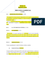 TEMA 24 DIRECCIÓN COMERCIAL (Segunda Parte) .