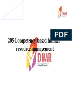 205 Competency Based Human Resource Management Resource Management