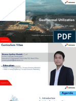 Geothermal Utilization - Universitas Sriwijaya
