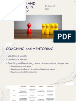 Coaching and Mentoring in Leadership