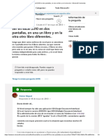 Ver en Excel 2010 en Dos Pantallas, en Una Un Libro y en La Otra Otro - Microsoft Community