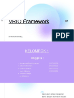 Kelompok 1 - VRIO Framework