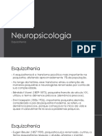 Neuropsicologia - esquizofrenia