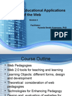 KMET1206 Educational Applications of The Web Session4