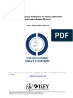 Inhibidores de la fosfodiesterasa 4 en EPOC. (Revisión Cochrane 2011)