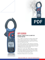Digital T-Rms Ac/Dc Clamp On Power Meter