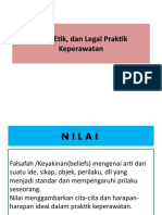 ETIK, Legal Hukum Dalam Keperawatan Anestesi