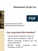 Materi 3 (Metode Memahami Al-Qur'an)