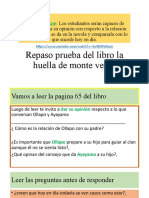 8° Repaso La Huella de Monte Verde