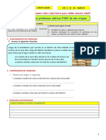 EXP 3 - S4-D2 MATEMÁTICA-Resolvemos Problemas Aditivos de Dos Etapas