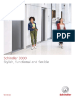 Schindler 3000: Stylish, Functional and Flexible