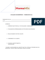 Avaliação de Desempenho Farmaceutico