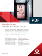 Ahead Adscreen: Content That Moves People
