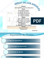 Separacion de Fluidos