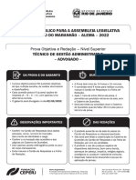 Assembleia Legislativa Do Estado Do Maranhão (AL-MA) - Advogado (2022)