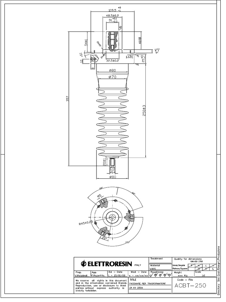 Acbt250 Model | PDF