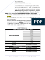 Indeferidos e Eliminados - 3ª Convocação de Documentação Comprobatória - Agente Socioeducativo Masculino e Feminino - Região Norte