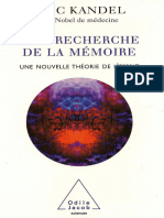 À La Recherche de La Mémoire Une Nouvelle Théorie de Lesprit by Eric Kandel