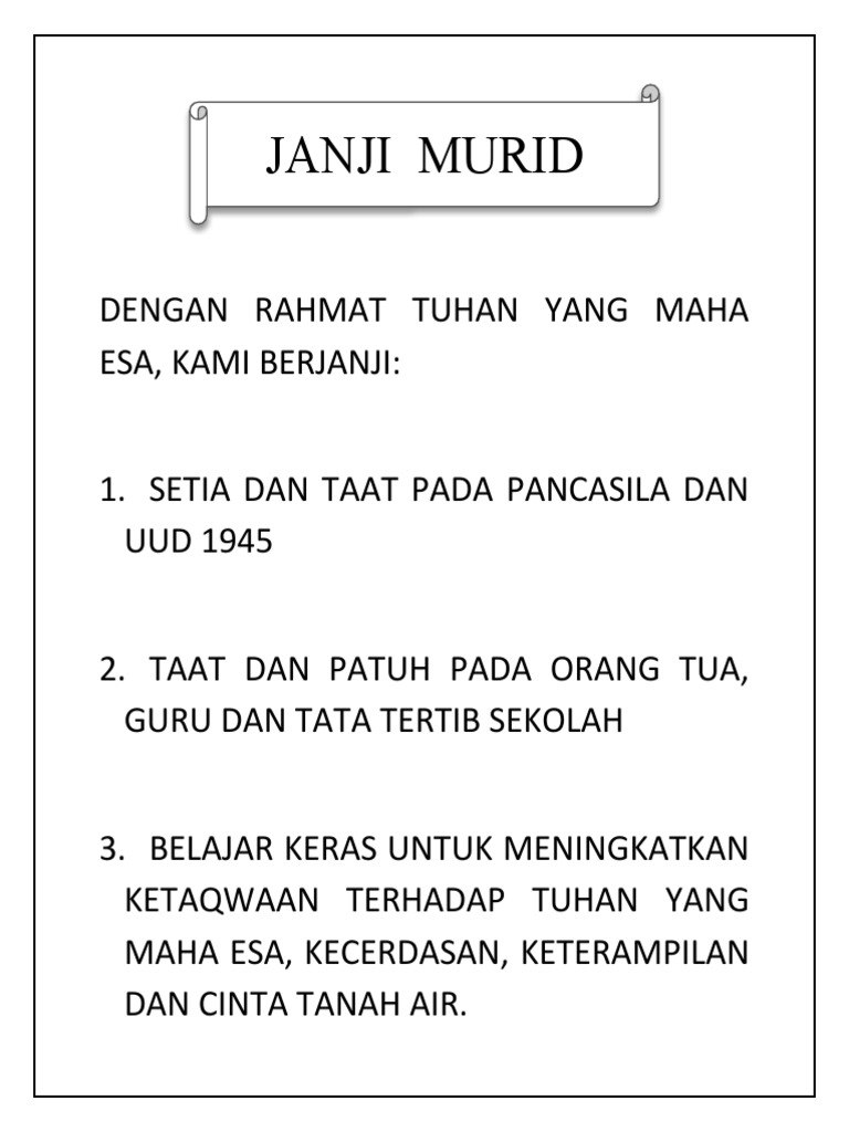 pelajar menulis janji di buku harian