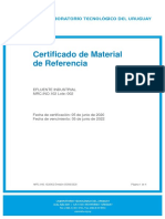 Certificado MRC INO 102 Lote002