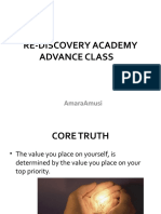 Advance Class Re-Defining Values