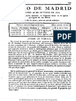 Diario de Madrid ANUNCIO TAUROMAQUIA GOYA 28-10-1816
