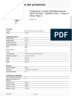 Homeline HOM2175SB Surgebreaker Dispositivo de Protección Contra Sobretensiones (SPD) - HOM2175SB