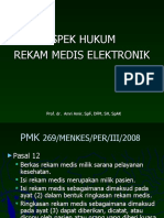 Aspek Hukum Rekam Medis Elektronik